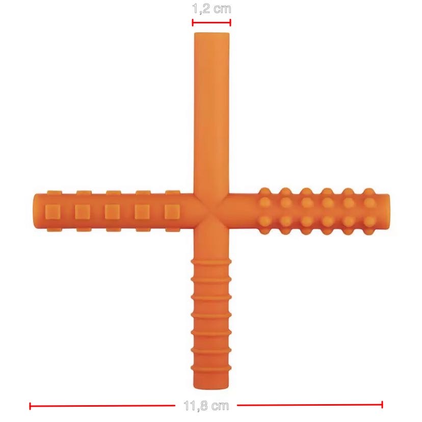 FyzioFlex Grab-it P rozměry - logopedické kousátko