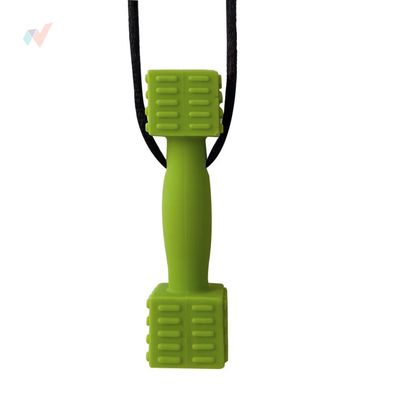 FyzioFlex Chew-it Dumbbell - logopedické kousátko - Barva: Oranžová