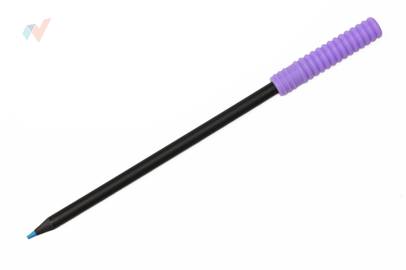 FyzioFlex Chew-on Worm - násadka na tužku proti stresu - Barva: Fialová