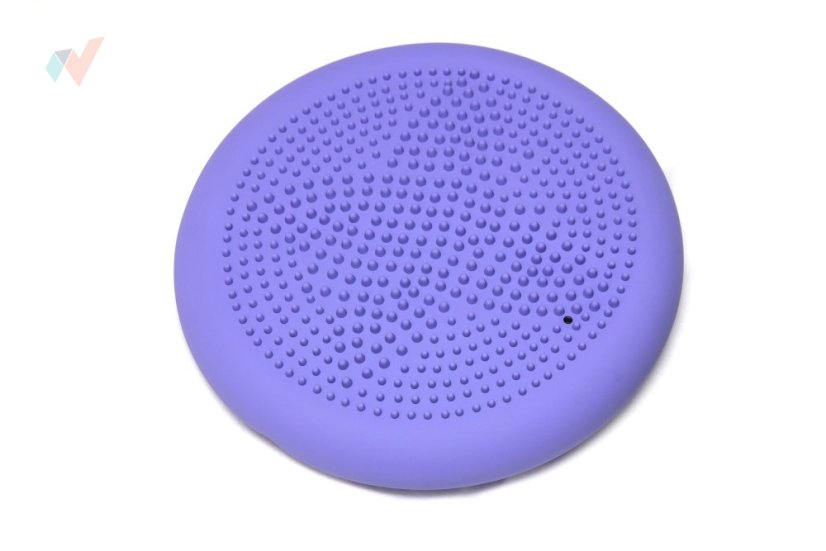 FyzioFlex Balance Pad - balanční podložka s pumpičkou - fialová