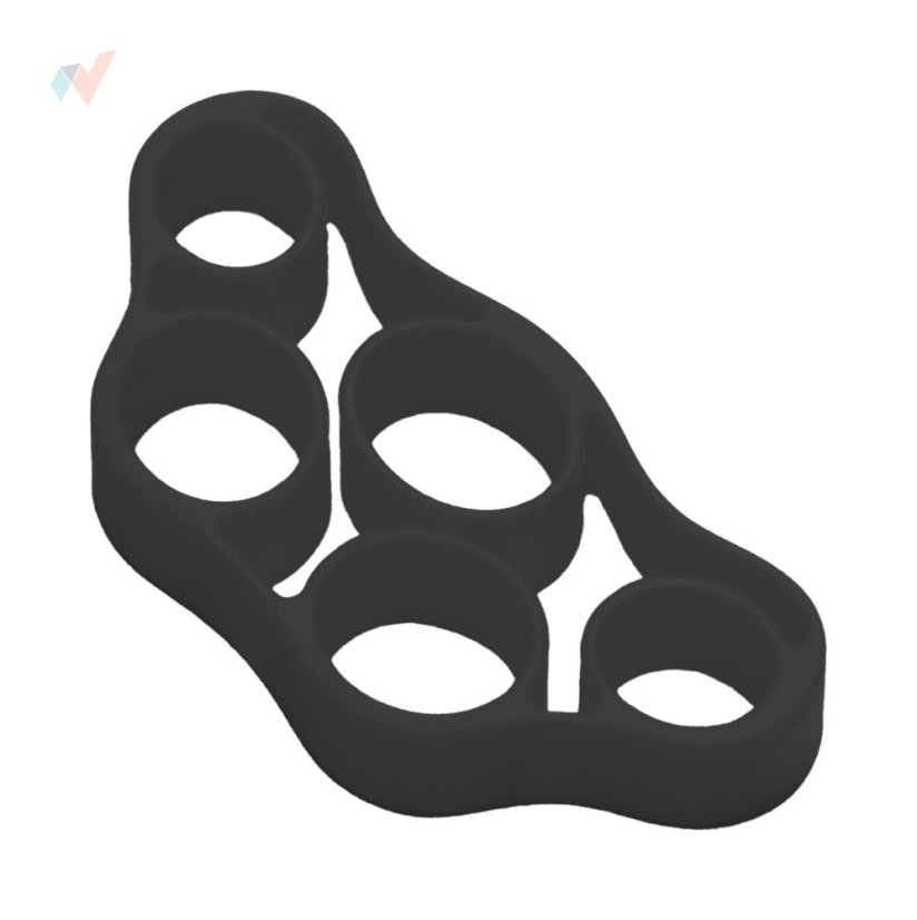 FyzioFlex Finger Band - posilovač prstů - 4 kg - Černá