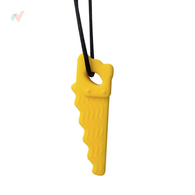 FyzioFlex Chew-it Saw - logopedické kousátko - Barva: Bílá