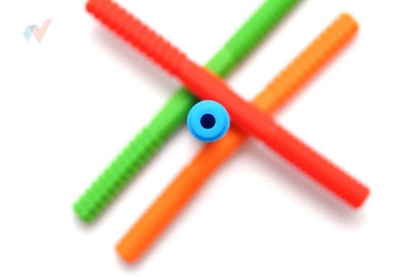 FyzioFlex Grab-it Pipe - duté kousátko do ruky / grabber s výstupky