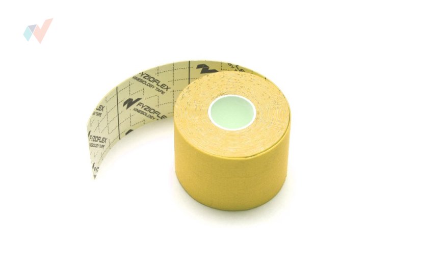 FyzioFlex Kinesiology Tape - voděodolný - žlutá