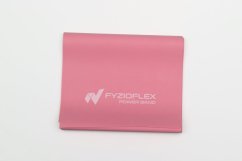 FyzioFlex Power Band - posilovací guma, 2 m - růžová - extra lehká