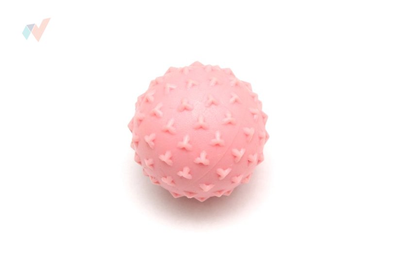 FyzioFlex Peanut Ball - malá masážna loptička - ružová