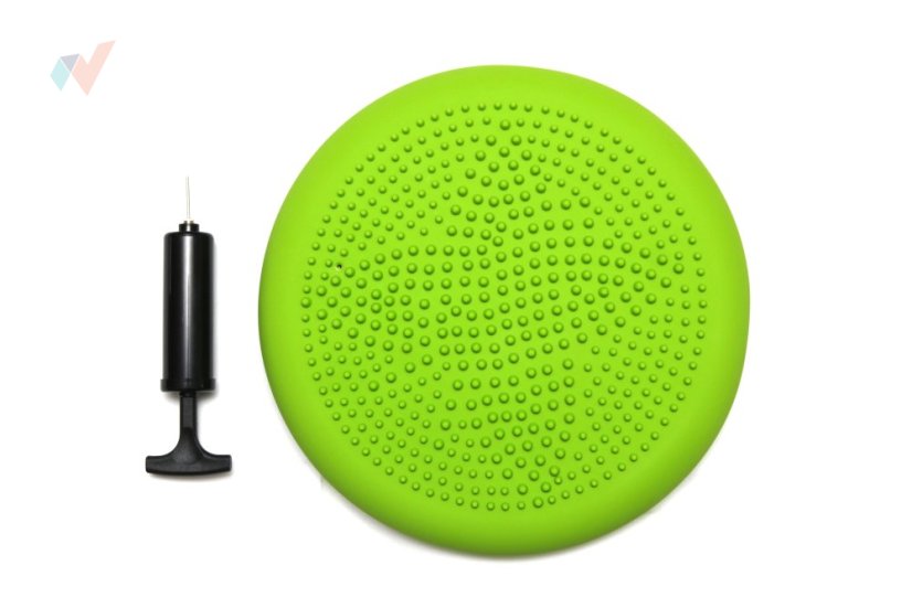 FyzioFlex Balance Pad - balančná podložka s pumpičkou - zelená
