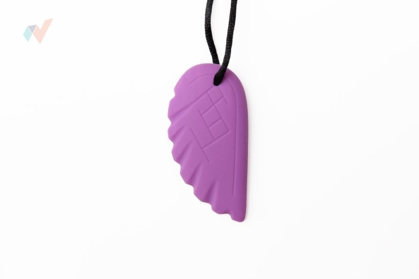 FyzioFlex Chew-it Leaf - logopedické kousátko - Barva: Zelená