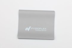 FyzioFlex Power Band - posilovací guma, 2 m - šedá - velmi lehká