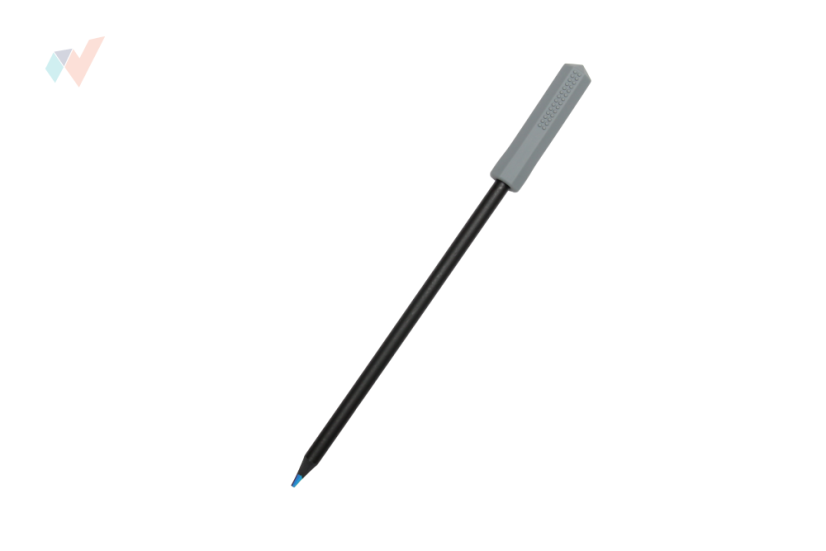 FyzioFlex Chew-on Crystal - násadka na tužku proti stresu - Barva: Červená