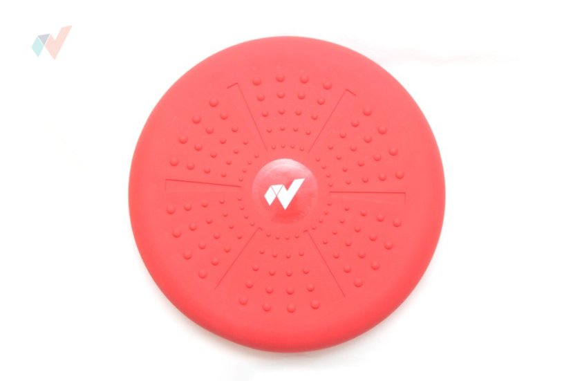 FyzioFlex Balance Pad - balančná podložka s pumpičkou - červená