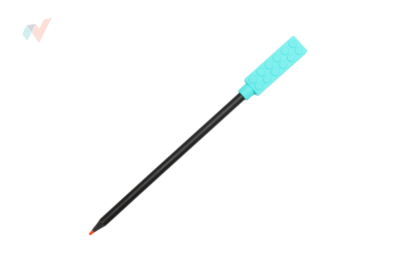 FyzioFlex Chew-on Brick - násadka na ceruzku proti stresu - Farba: Oranžová