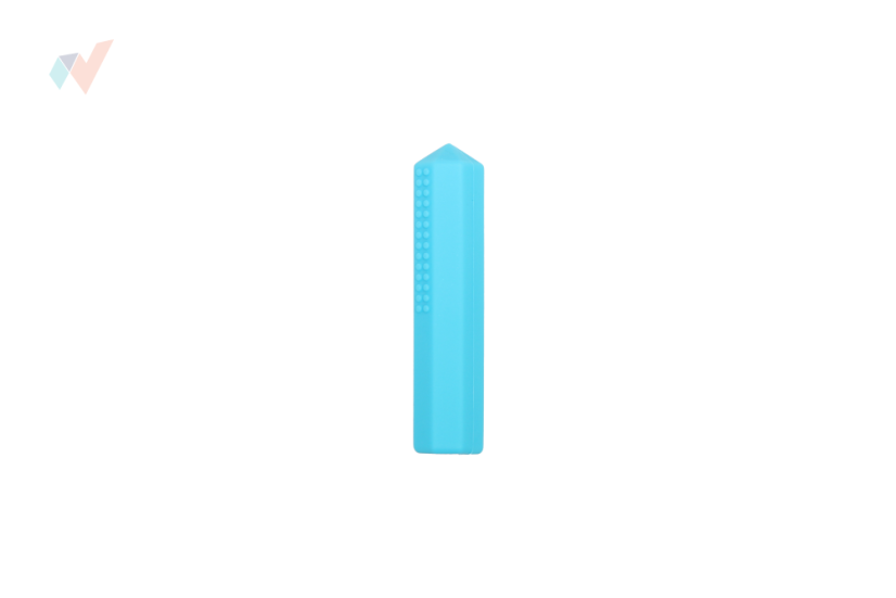 FyzioFlex Chew-on Crystal - násadka na tužku proti stresu - Barva: Červená