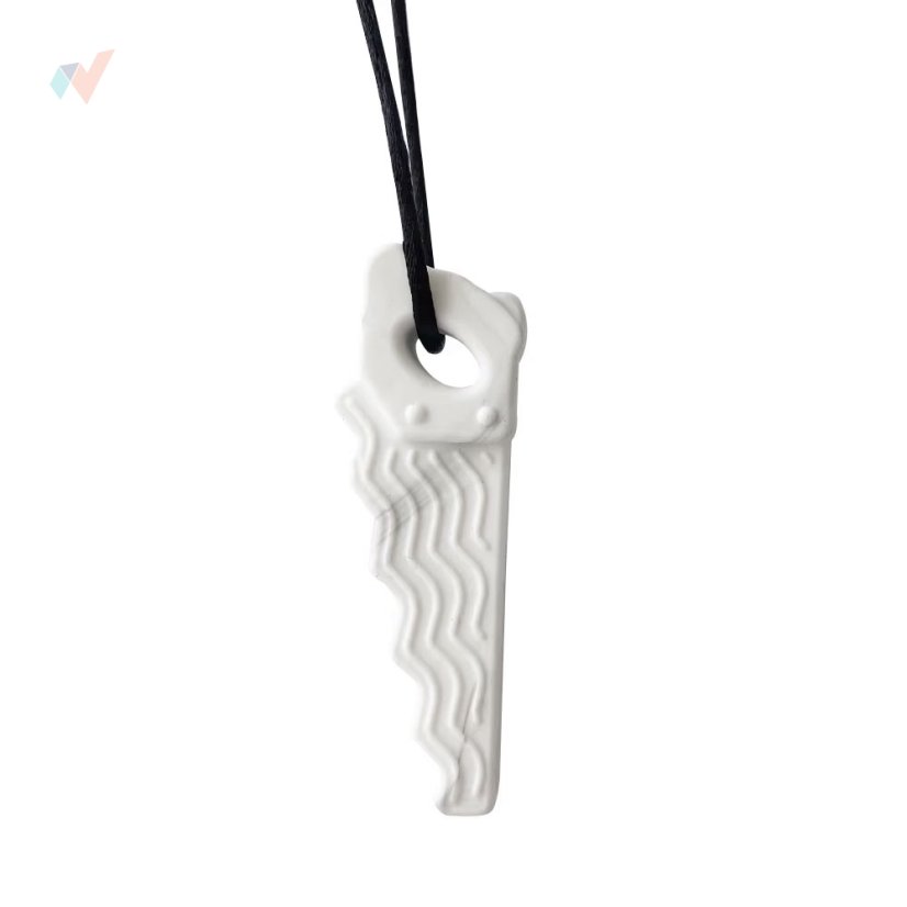 FyzioFlex Chew-it Saw - logopedické hryzátko - Farba: Zelená