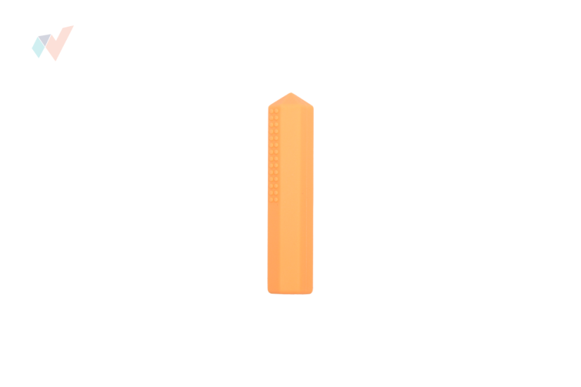 FyzioFlex Chew-on Crystal - násadka na tužku proti stresu - Barva: Červená