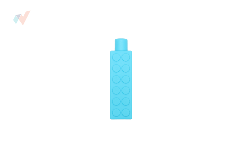 FyzioFlex Chew-on Brick - násadka na ceruzku proti stresu - Farba: Oranžová