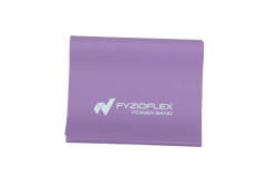 FyzioFlex Power Band - posilovací guma, 2 m - fialová - extra těžká