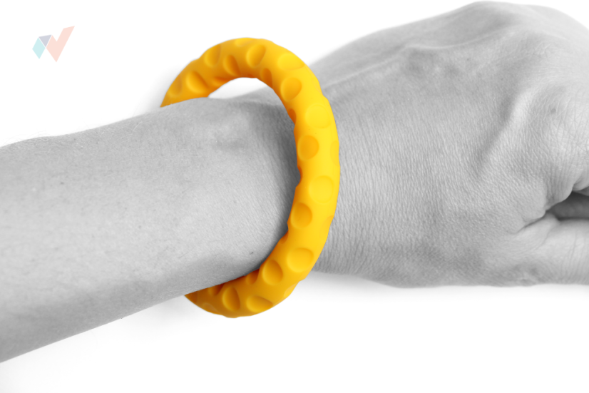 FyzioFlex Wrist Bands – náramky na ruku z mäkkého silikónu