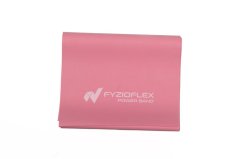 FyzioFlex Power Band - posilňovacia guma, 2 m - ružová - extra ľahká