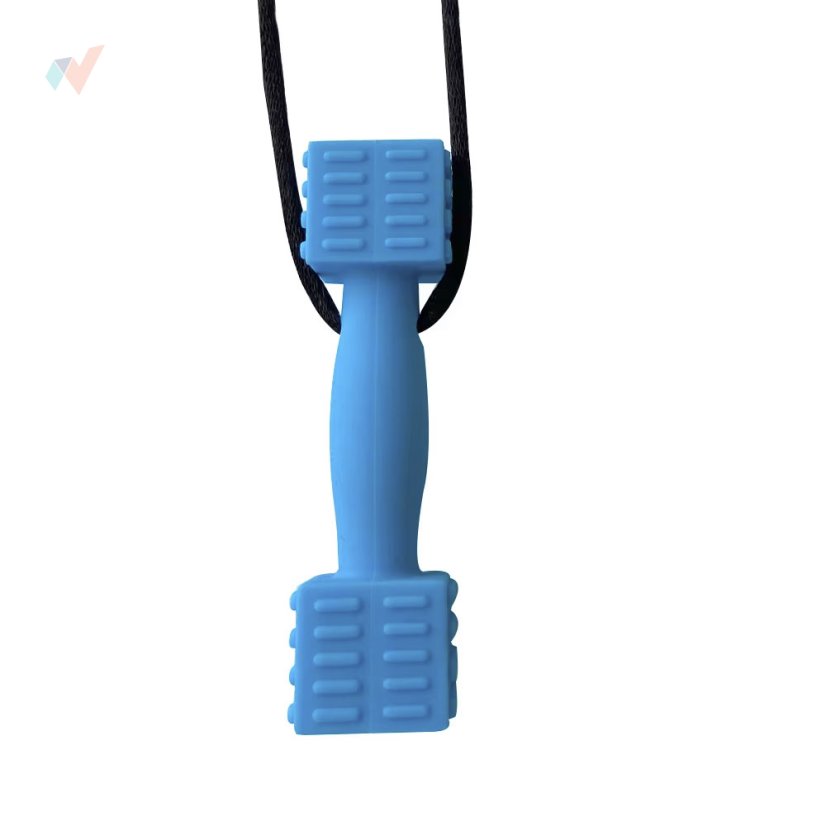FyzioFlex Chew-it Dumbbell - logopedické kousátko - Barva: Oranžová