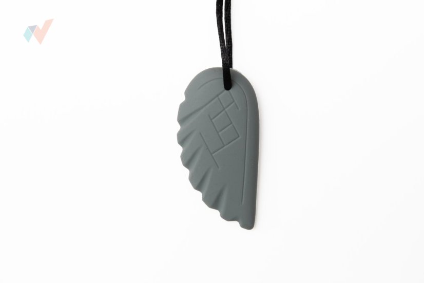 FyzioFlex Chew-it Leaf - logopedické kousátko - Barva: Zelená