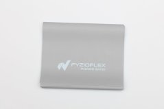 FyzioFlex Power Band - posilovací guma, 2 m - šedá - velmi lehká