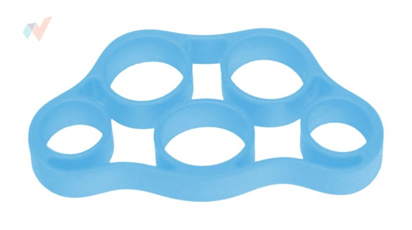 FyzioFlex Finger Band - posilovač prstů - 3 kg - Světle modrá