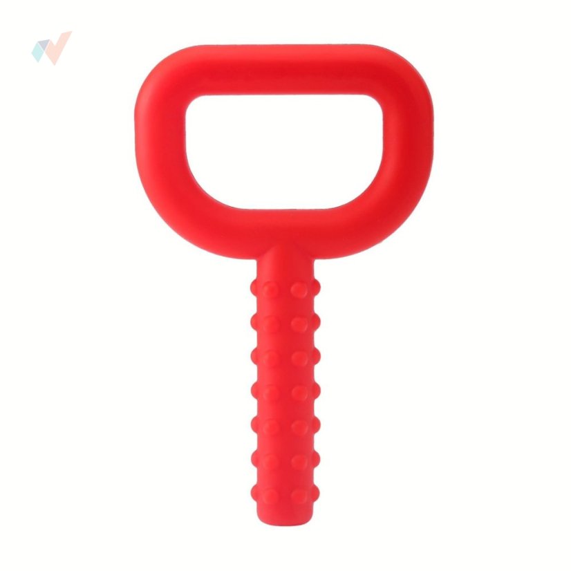 FyzioFlex Grab-it Key Dot - žvýkací kousátko s výstupky pro menší děti