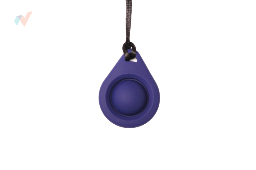 FyzioFlex Chew-it Pop - logopedické kousátko | pomůcka na uklidnění - Barva: Světle modrá