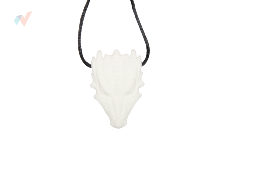 FyzioFlex Chew-it Smaug - logopedické hryzátko - Farba: Zlatá