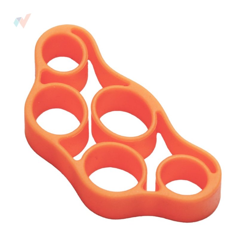 FyzioFlex Finger Band - posilovač prstů - 5 kg - Oranžový