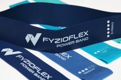FyzioFlex Power Band Circle - set 5 odporových gum - modré