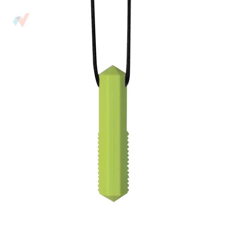 FyzioFlex Chew-it Crystal - logopedické hryzátko - Farba: Zelená