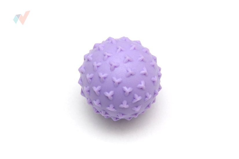 FyzioFlex Peanut Ball - malý masážní míček - fialový