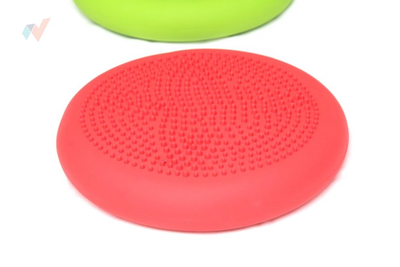 FyzioFlex Balance Pad - balančná podložka s pumpičkou - červená