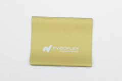 FyzioFlex Power Band - posilovací guma, 2 m - žlutá - lehká