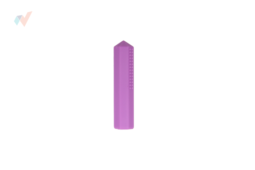 FyzioFlex Chew-on Crystal - násadka na tužku proti stresu - Barva: Červená