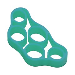 FyzioFlex Finger Band - posilovač prstů - 5 kg - Tmavě zelená