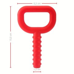 FyzioFlex Grab-it Key Dot - žvýkací kousátko s výstupky pro menší děti