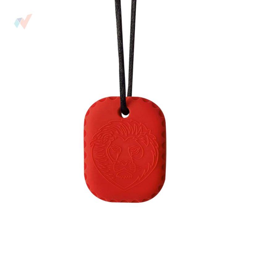 FyzioFlex Chew-it Lion - logopedické hryzátko - Farba: Žltá