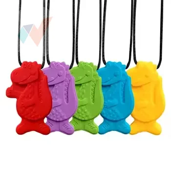 FyzioFlex Chew-it Dragon - logopedické kousátko - Barva: Modrá