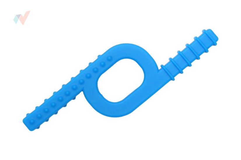 FyzioFlex Grab-it Q - hryzátko do ruky / grabber s textúrou - Farba: Modrá