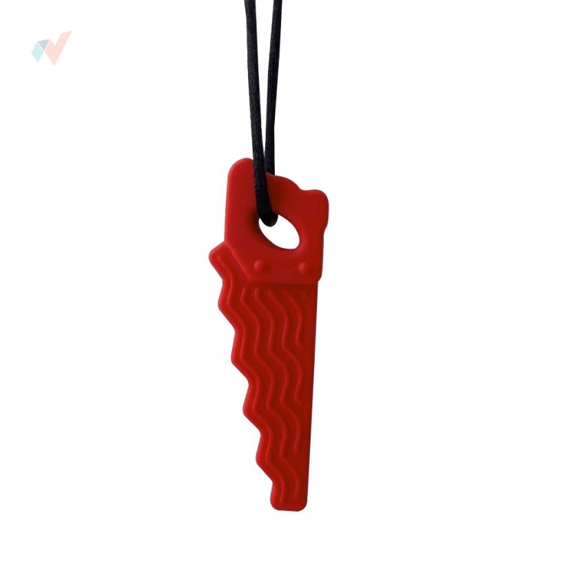 FyzioFlex Chew-it Saw - logopedické kousátko - Barva: Bílá