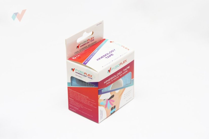 FyzioFlex Kinesiology Tape - vodeodolný - rúžová