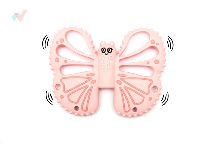 FyzioFlex Sense-it Butterfly - antistresový vibrujúci motýlik