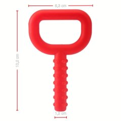 FyzioFlex Grab-it Key Dot - žvýkací kousátko s výstupky pro menší děti