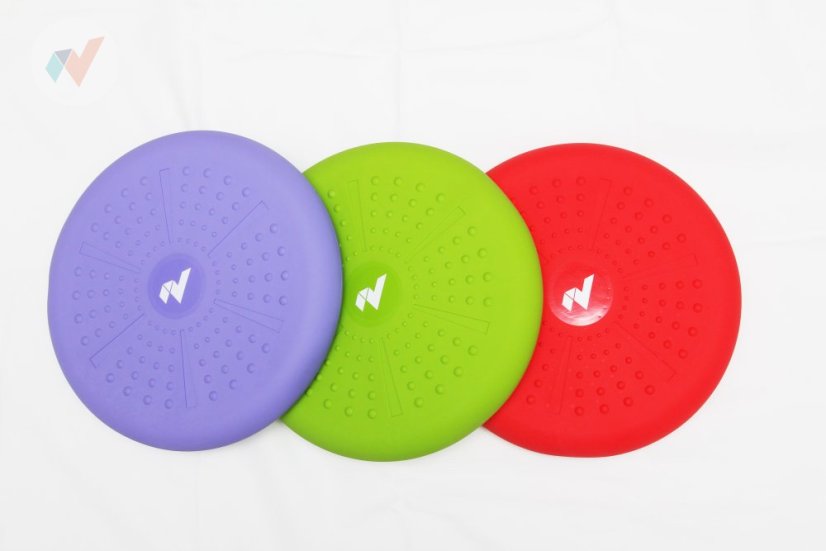FyzioFlex Balance Pad - balanční podložka s pumpičkou - fialová