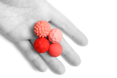 FyzioFlex Relievers S4 - menší magnetické kuličky