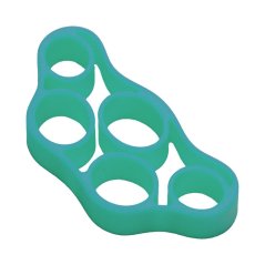 FyzioFlex Finger Band - posilovač prstů - 5 kg - Tmavě zelená