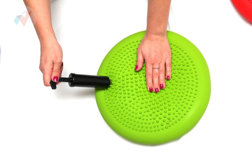 FyzioFlex Balance Pad - balančná podložka s pumpičkou - fialová